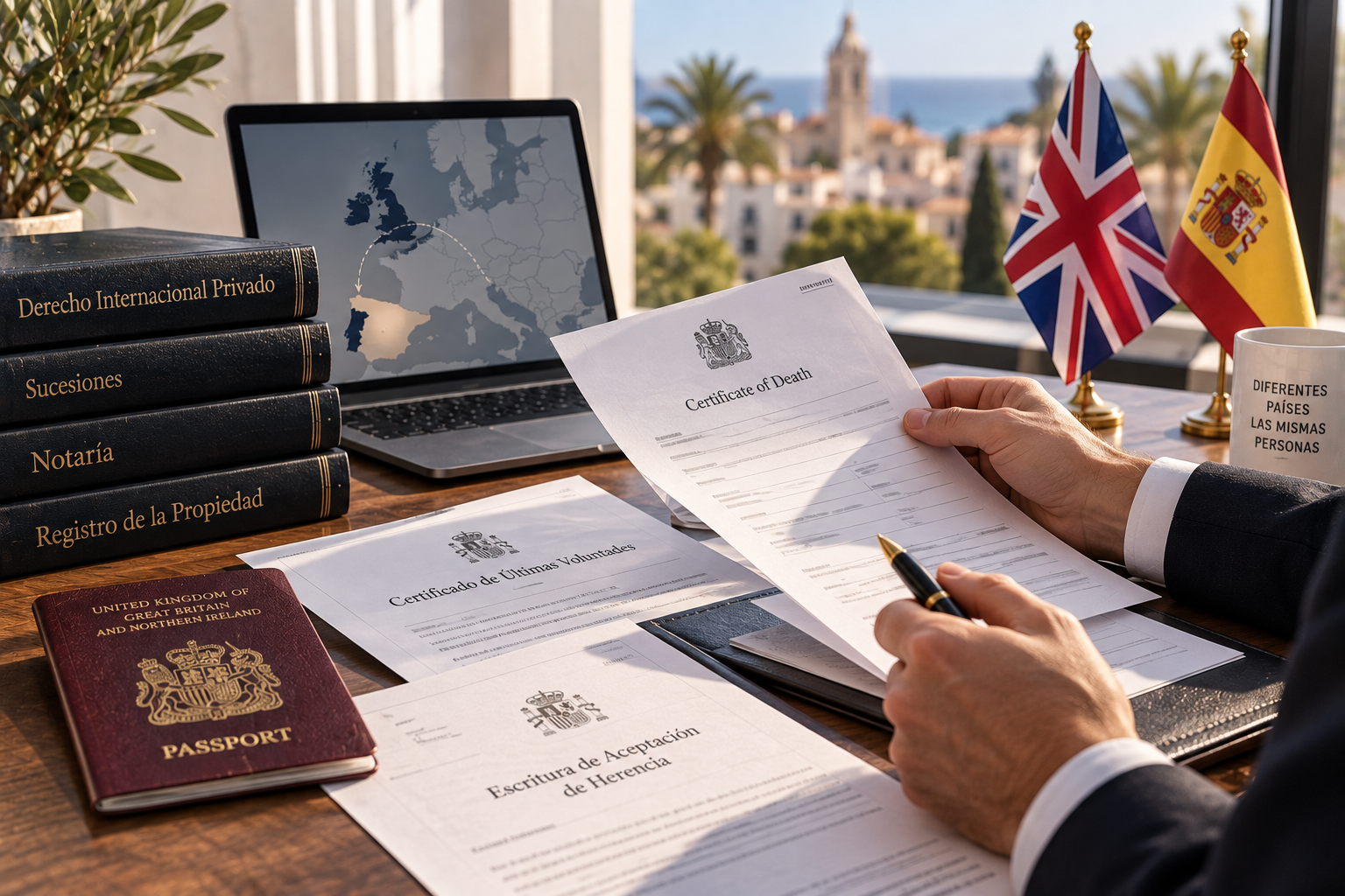 Cómo tramitar una herencia internacional en España